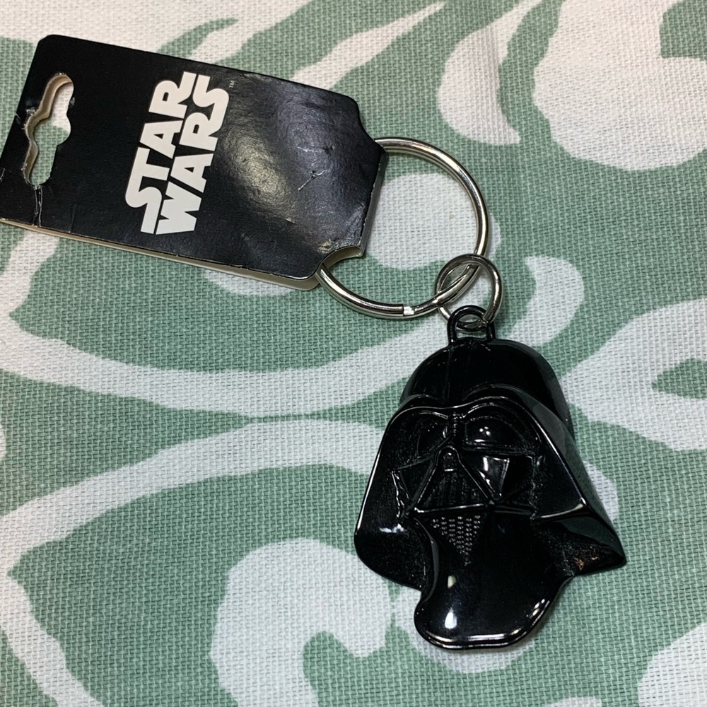 Black Darth Vader keychain #StarWars new with tag
#keychain